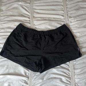Black Patagonia shorts
